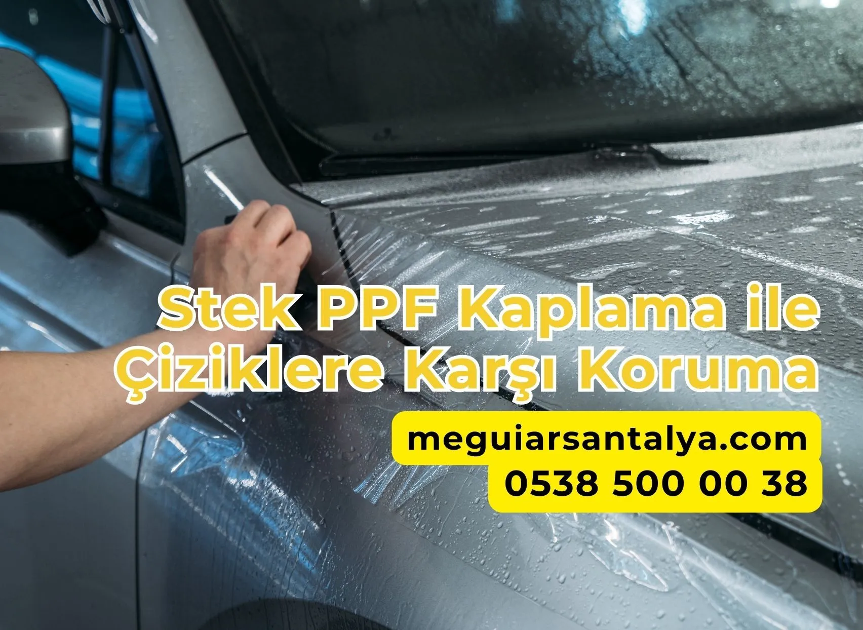 Stek PPF Kaplama ile Çiziklere Karşı Koruma